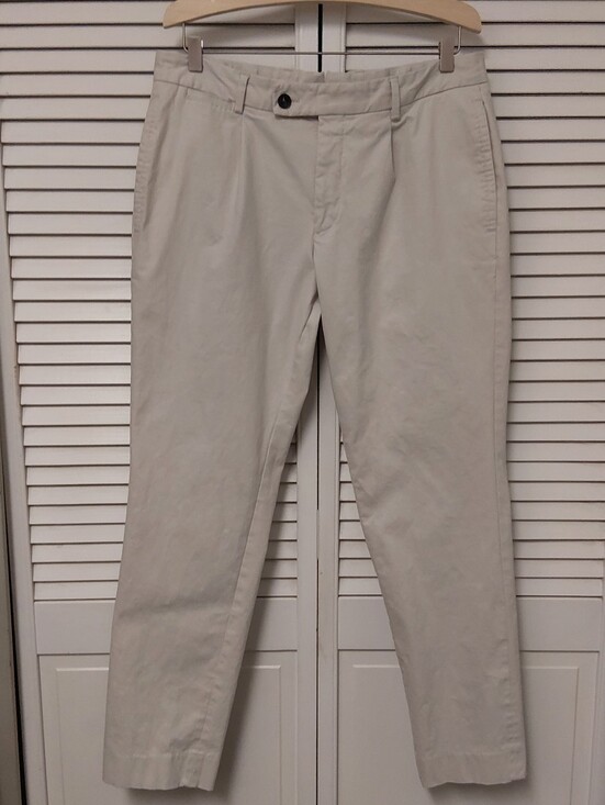 Boss Other - Boss Men's Light Beige Slim Chinos